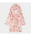 Petit Lem Petit Lem Plush Robe Ribbon Print Pink