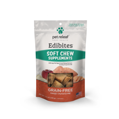 Pet Releaf Pet Releaf CBD Soft Chews Sweet Potato 7.5 oz.
