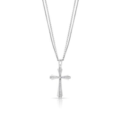 Montana Silversmiths Faith in Starlight Cross Necklace