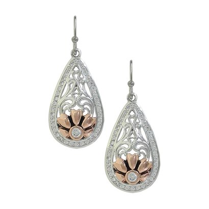 Montana Silversmiths Gates of the Mountains Wildflowers Earrings