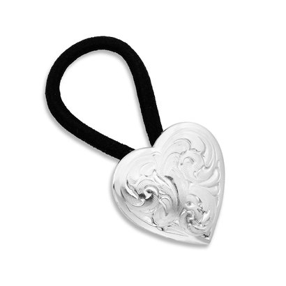 Montana Silversmiths Montana Silversmiths Classic Heart Concho Hair Tie