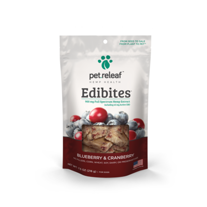 Pet Releaf Pet Releaf Edibites Blueberry & Cranberry Trial Size
