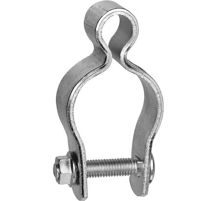 National Hardware 2 in. Zinc-Plated Metallic Steel Pipe Gate Hinge