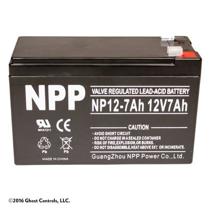 Ghost Controls AXBT–12-Volt Multi-Use Sealed Lead Acid Battery