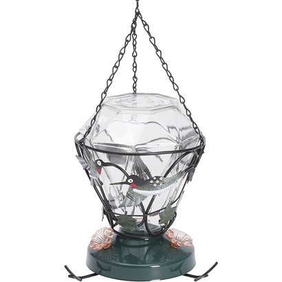 Woodstream Corporation Birdscapes Glass Hummingbird Feeder 24-ounce