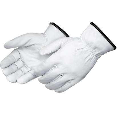 Premium Grain Goatskin Driver Lined Gloves