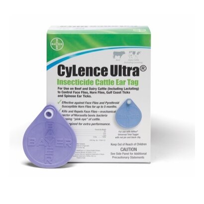 CyLence Ultra Insecticide Ear Tags