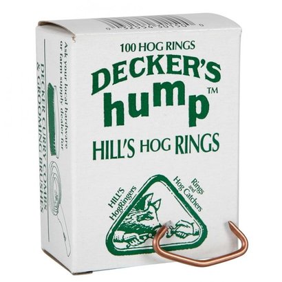 Decker Mfg. Co. Decker Hump Hills Rings Hog