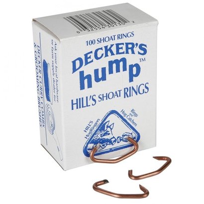 Decker Mfg. Co. Decker Hump Hills Rings Shoat