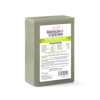 North American Salt Co. Equine Micro 100 Salt Brick Box