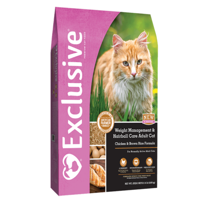 Exclusive Weight Management & Hairball Care
