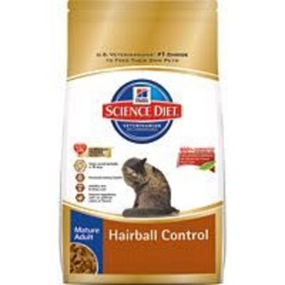 Hill's Pet Nutrition Inc. SD Feline Adult 7+ Hairball Control