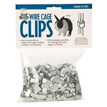 Miller Manufacturing Co. Pet Lodge Wire Cage Clips
