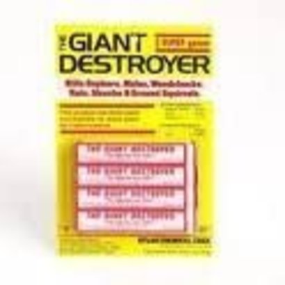 Atlas Chemical Co. Giant Destroyer Gopher Gasser