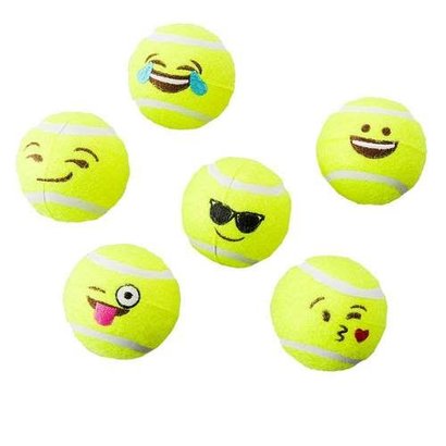 Emoji Tennis Balls 2-pack Assorted