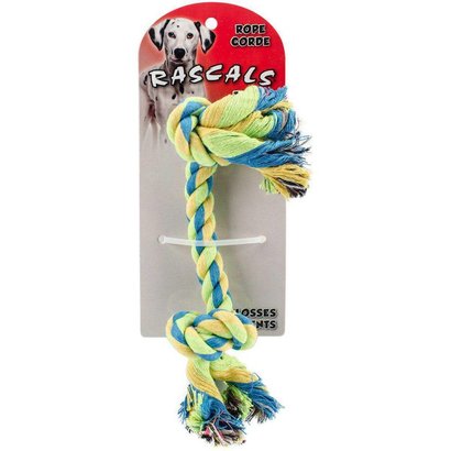 Rascals Rope Dog Toy 2-Knot