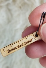 PYC 1 inch TINY rule stitch marker