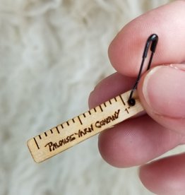 1 inch TINY rule stitch marker