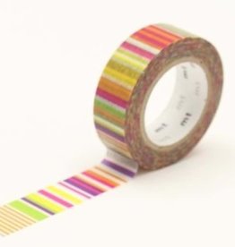 Washi Tape vivid multi-border