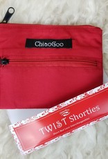 Chiao Goo 2", 3" Shorties Set sz0-3 TWIST steel interchangeable