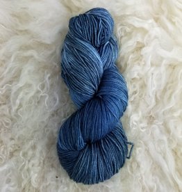 Palouse Yarn Co Organic Merino Sock Tuesday Blue