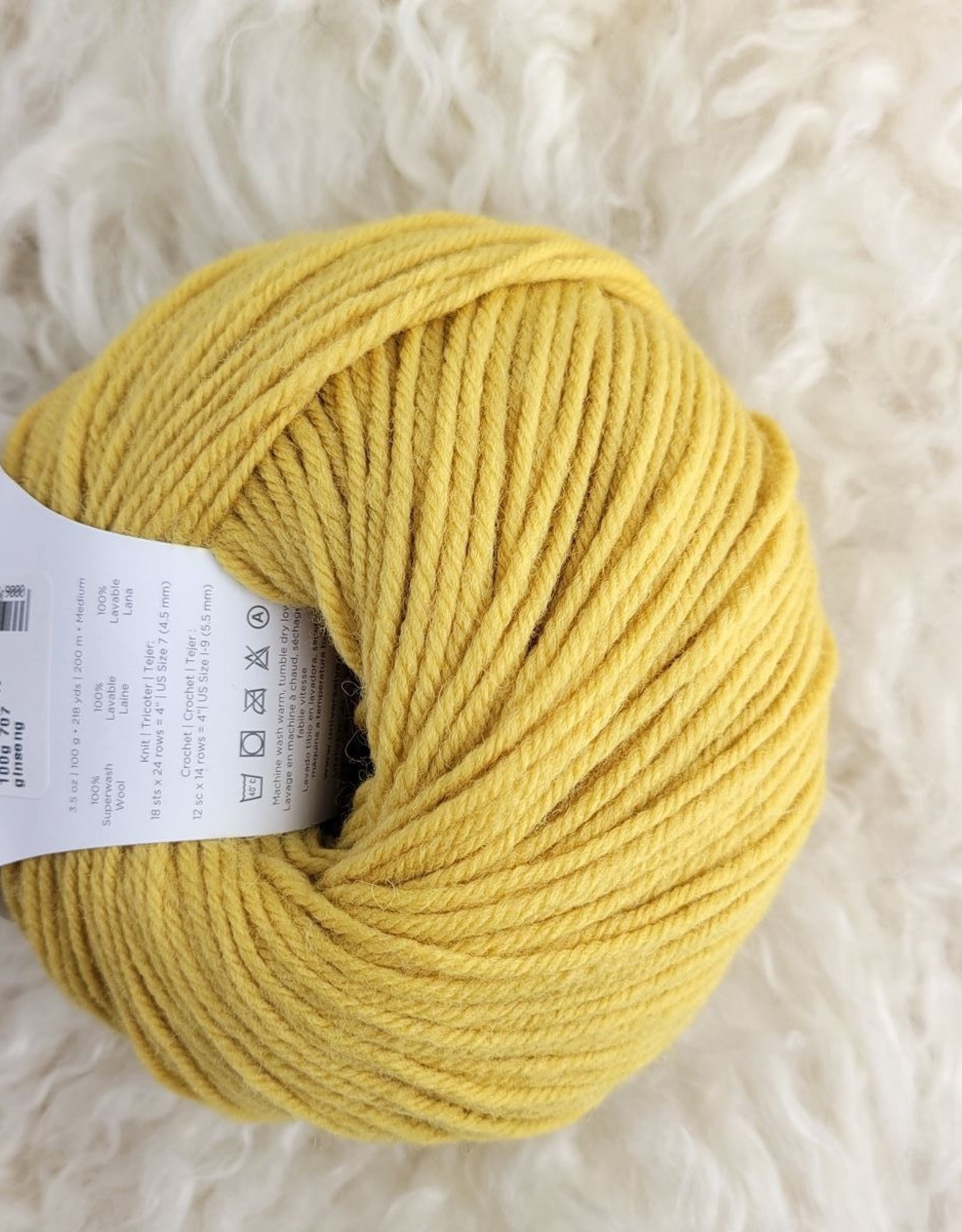 Universal Yarns Deluxe Worsted SW 100g 707 ginseng