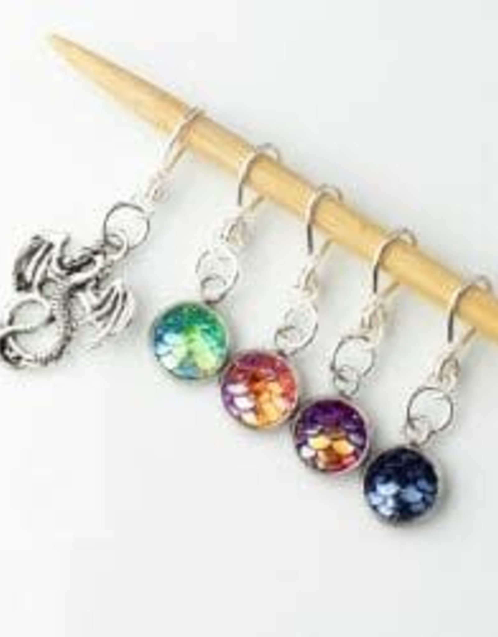 Twice Sheared Sheep Stitch Marker Infinity M Always Be A Dragon