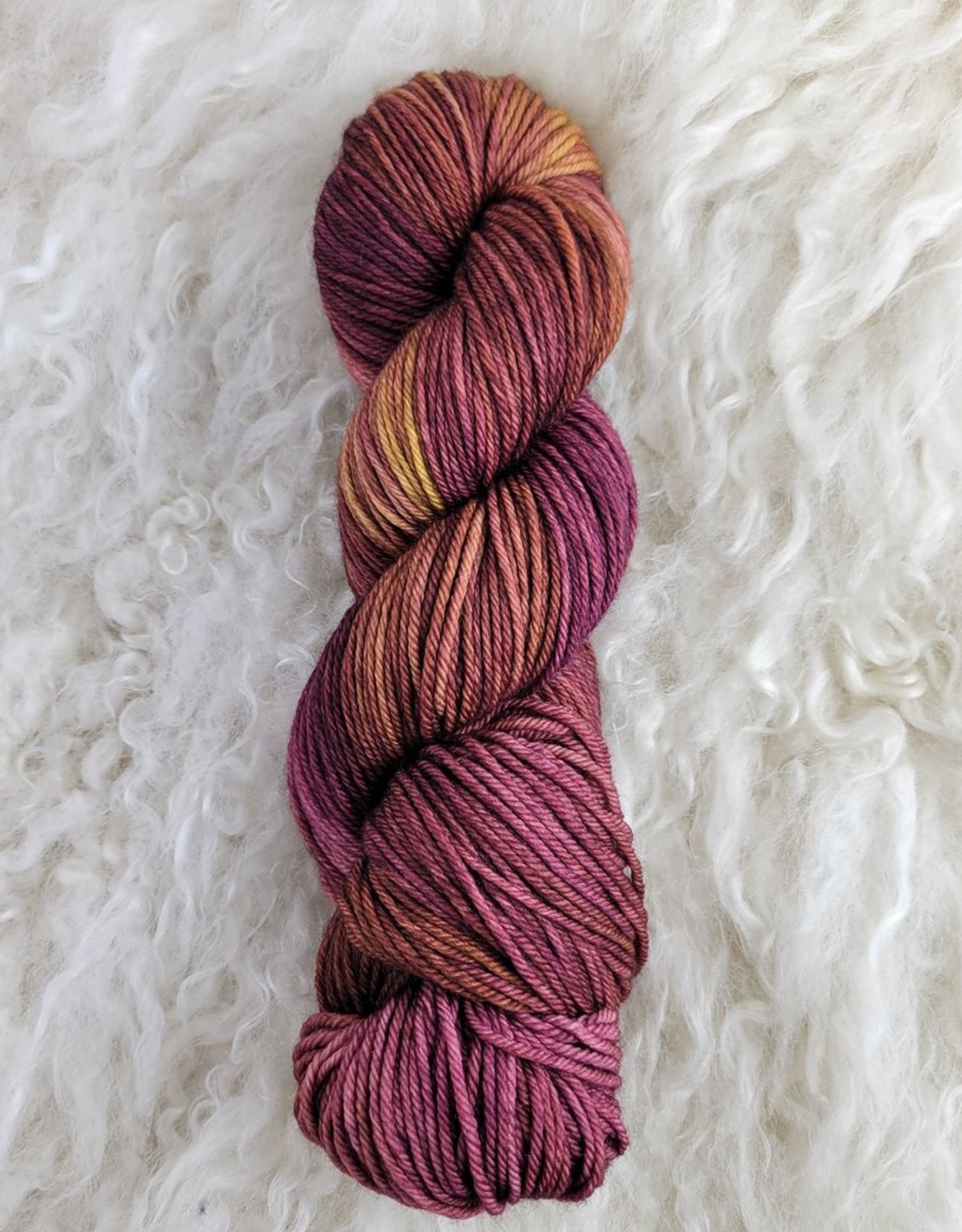 Palouse Yarn Co Magruder DK Sock 100g Raspberry Crumble