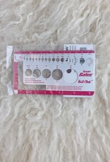Knit Chek Metal Needle Gauge & Ruler SB 14099