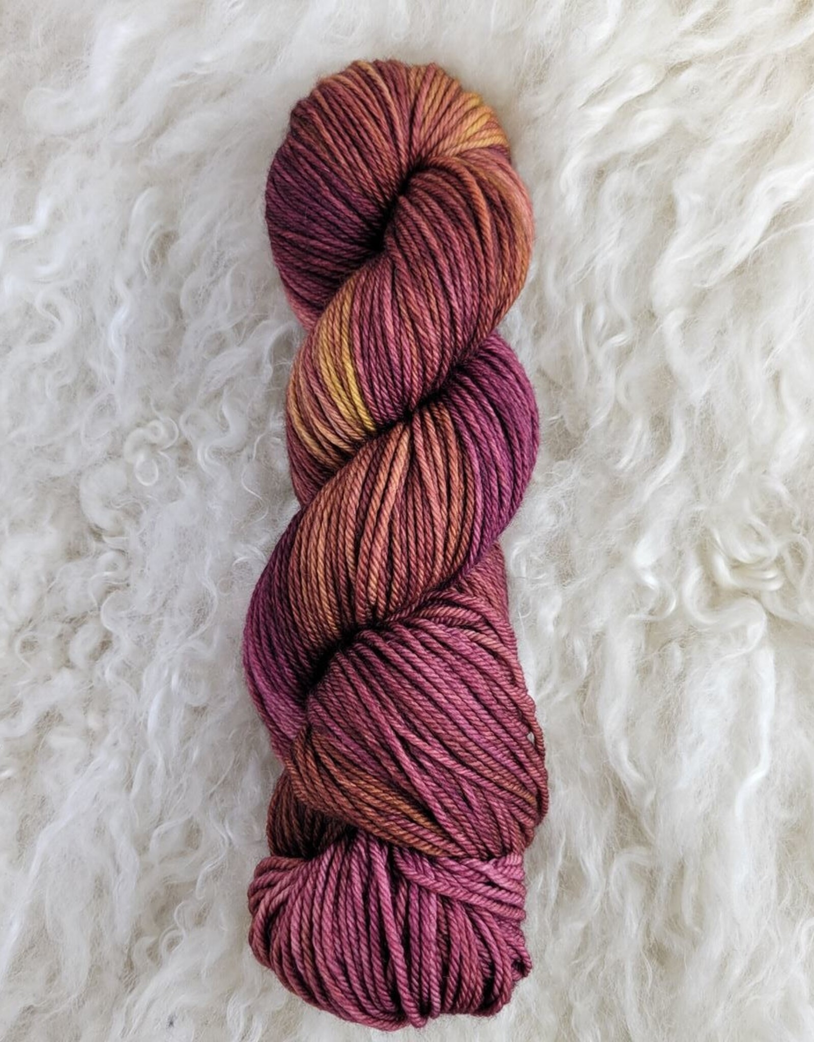 Palouse Yarn Co Magruder DK Sock 100g Raspberry Crumble