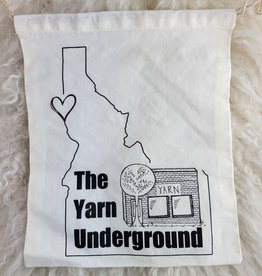Project Bag Idaho Heart Yarn Underground 10x12 YU