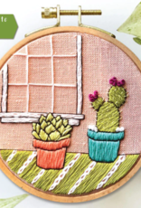 Rosanna Diggs Embroidery Embroidery Kit DIY Cactus