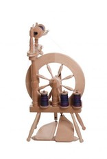 Ashford Traveller 2 Spinning Wheel, Double Drive, Scotch Tension (Single Drive) Lacquered
