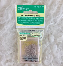 Clover Clo 2507 Patchwork Pins 100ct