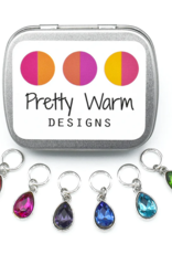 Pretty Warm Designs Stitch Marker Set/6 Treasure Chest