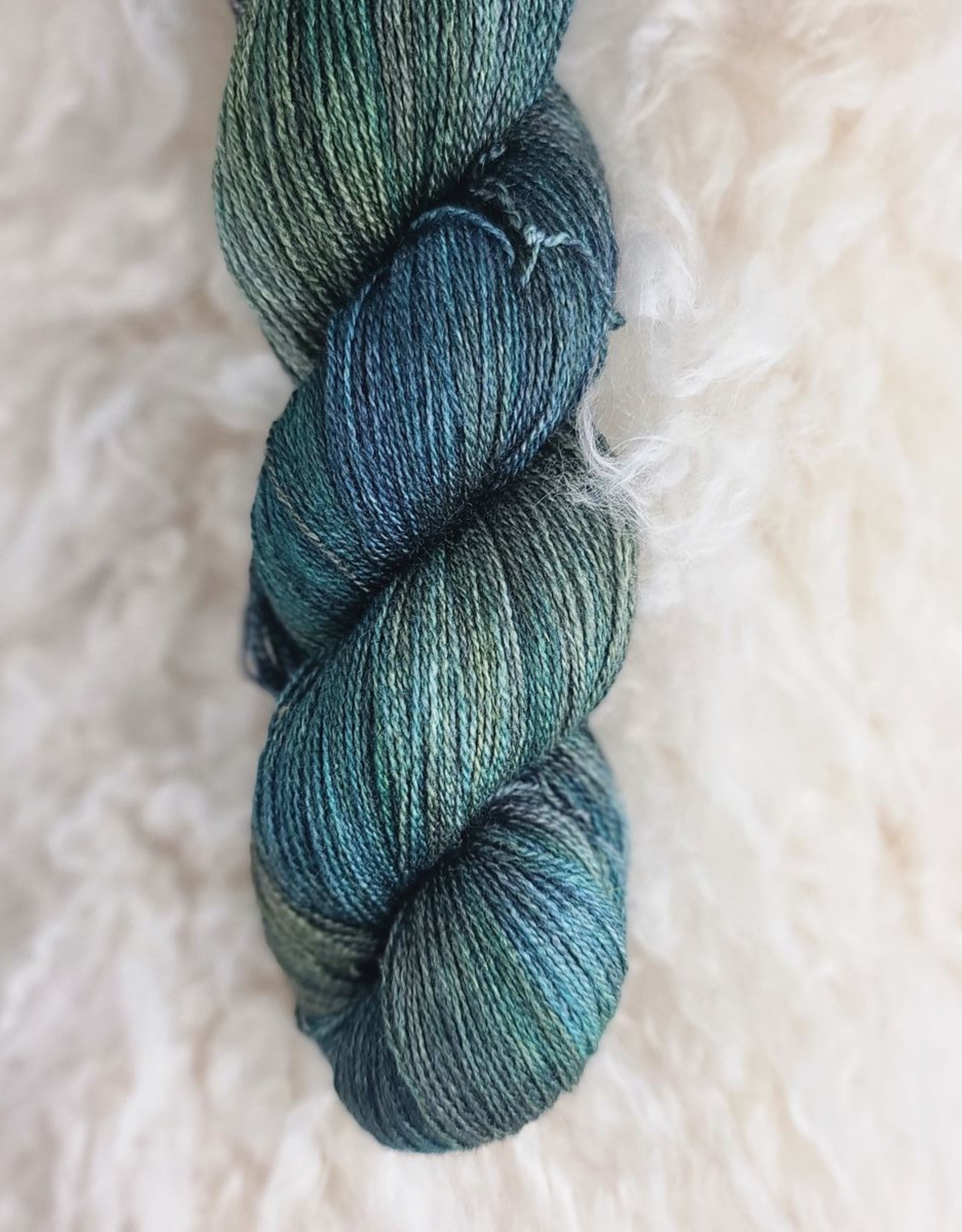 Palouse Yarn BFL + Silk Lace 100g Boreal Forest