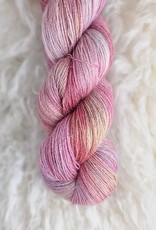 Palouse Yarn Co BFL + Silk Lace 100g Strawberry Lemonade