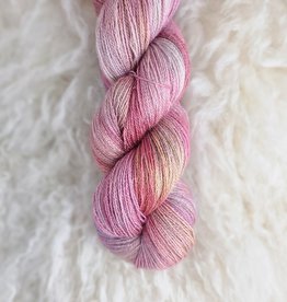 Palouse Yarn BFL + Silk Lace 100g Strawberry Lemonade