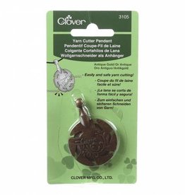 Clover Clo 3105 Yarn Cutter Pendant Gold