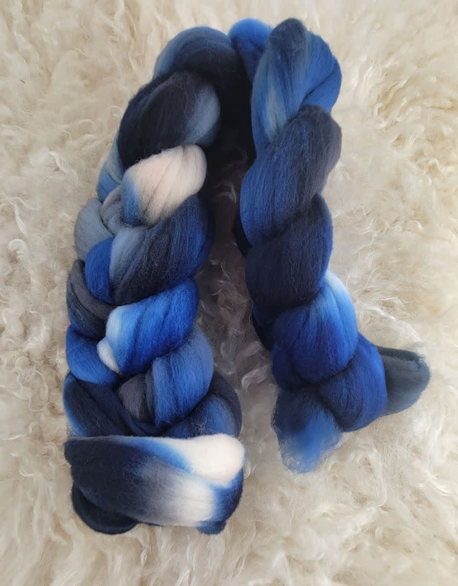 Palouse Yarn Co Hand Dyed Fiber 4 oz Rambouillet