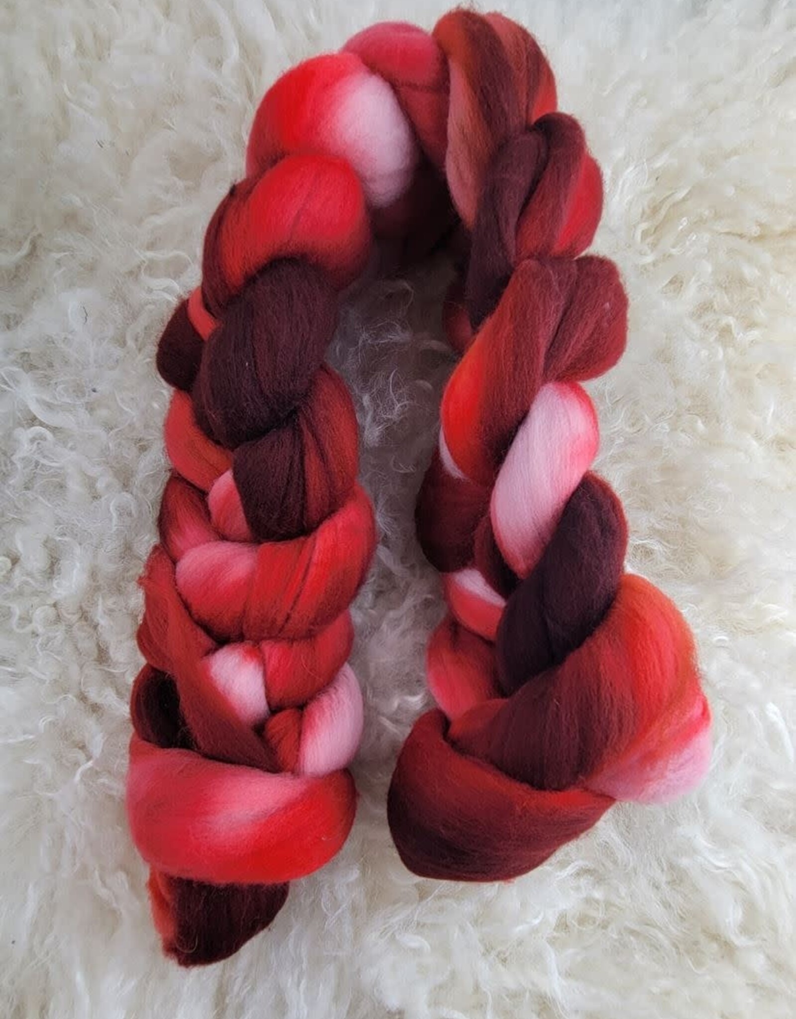 Palouse Yarn Co Hand Dyed Fiber 4 oz Rambouillet