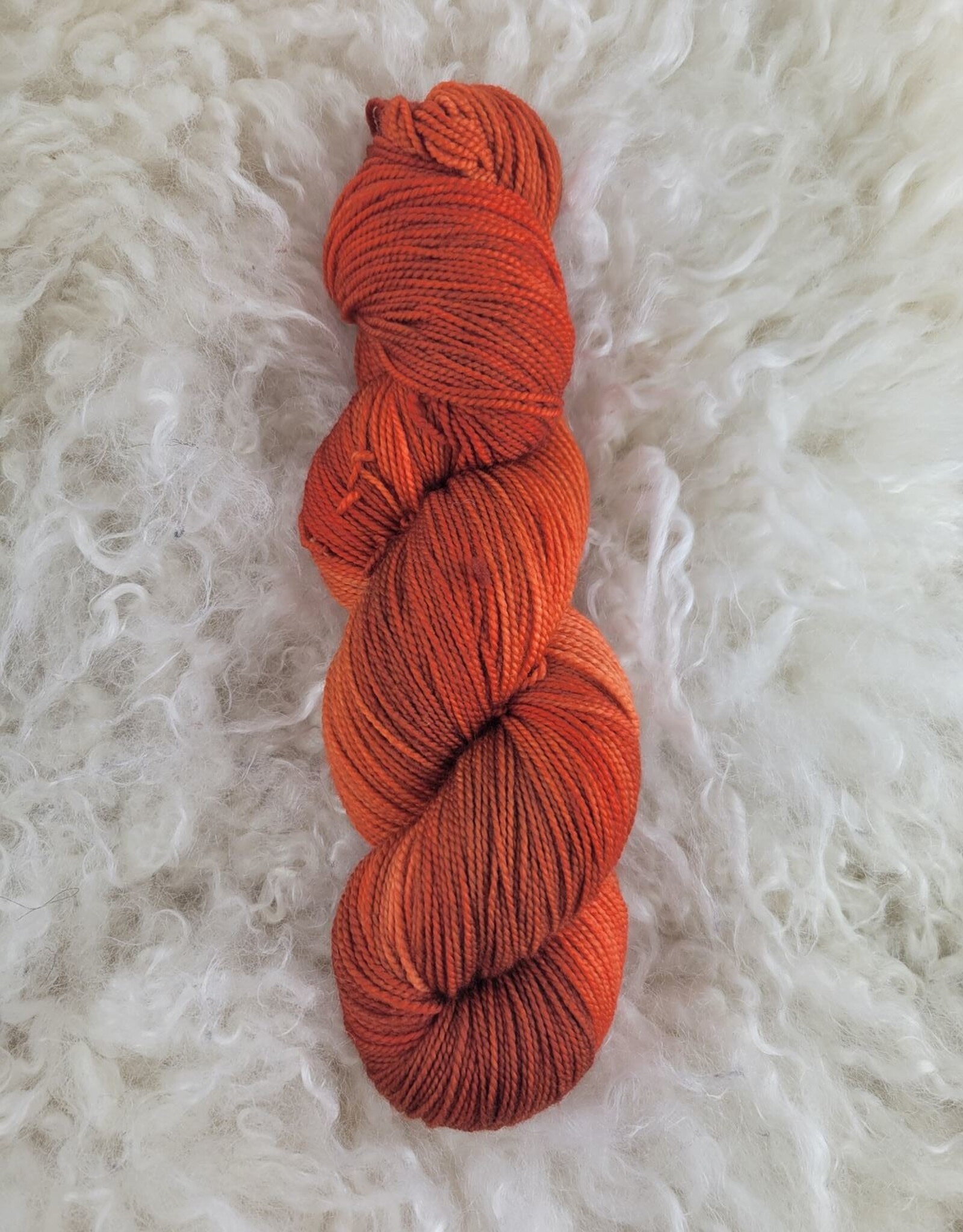 Palouse Yarn Co Lolo Sock 100g Kumquat