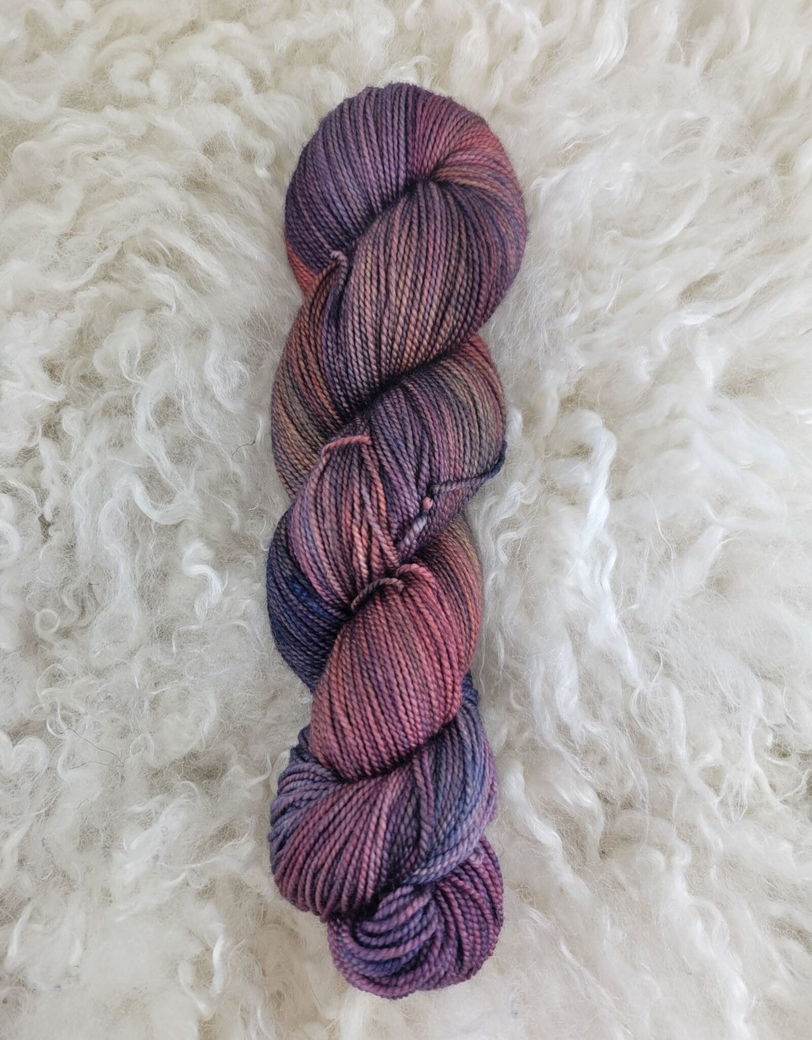 Palouse Yarn Co Lolo Sock 100g Double Dahlia