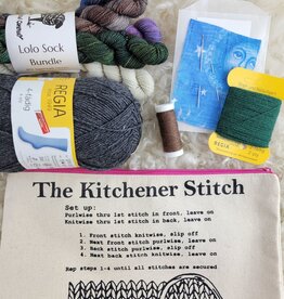 Palouse Yarn Co Kitchener Set for Socks + Darning!