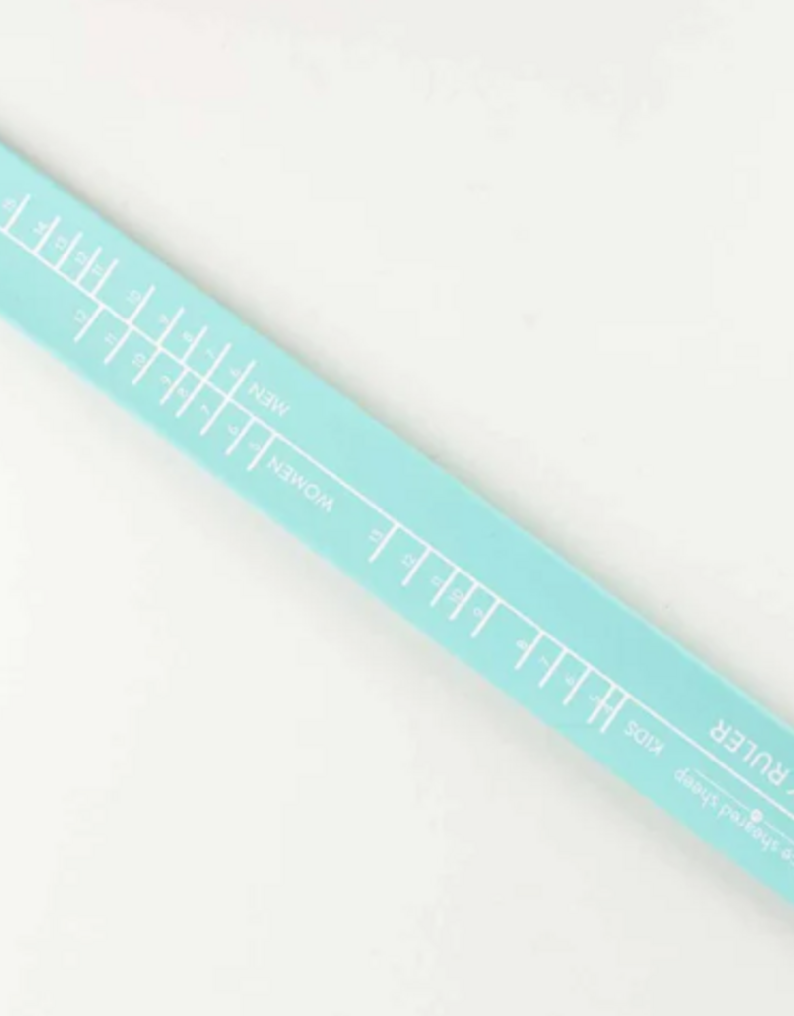 Sock Ruler slap bracelet Sea Glass