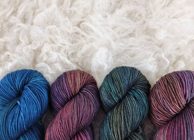 Hand Dyed Worsted