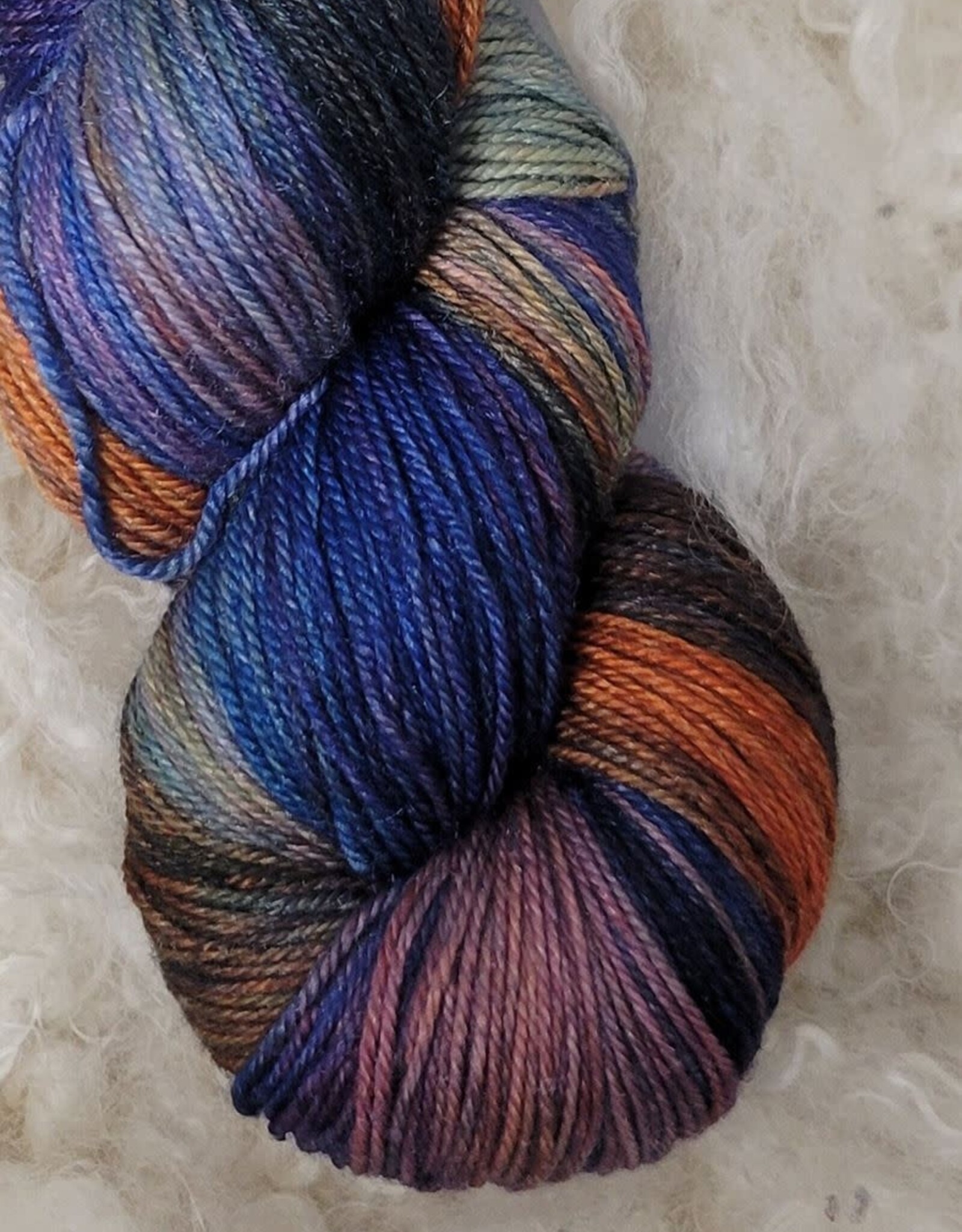 Palouse Yarn Cash Squeeze Rainbow Blues