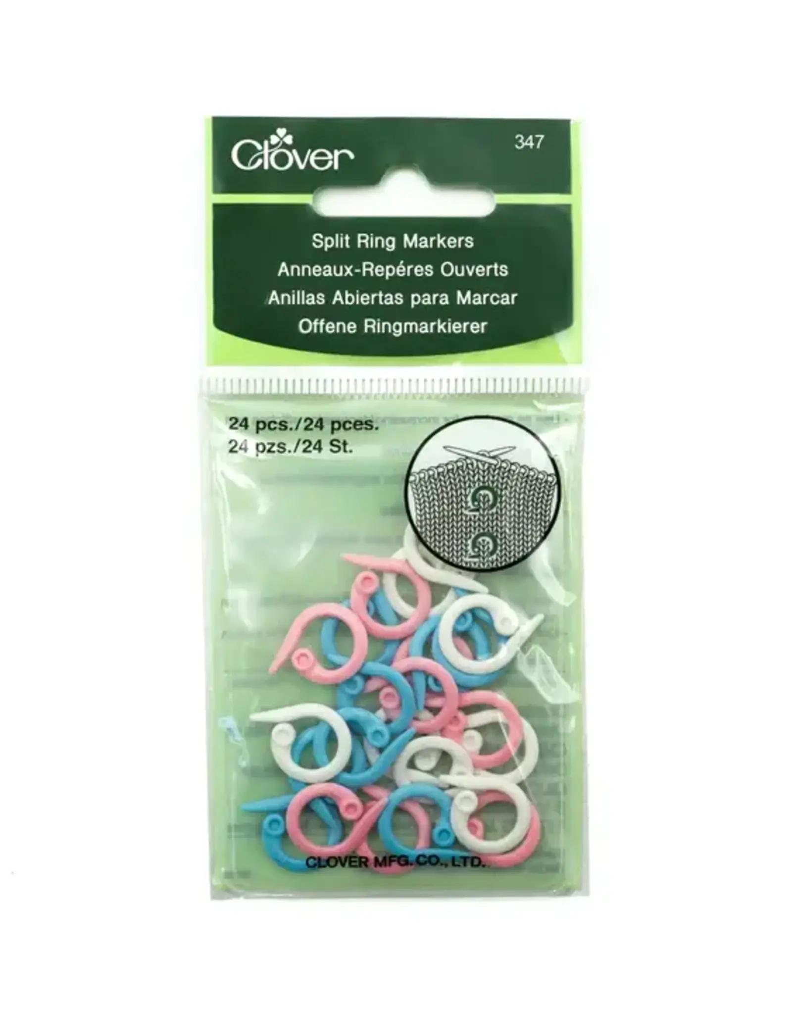 CLO 347 Split Ring Markers