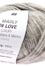 Madly in Love Luxury Baby Alpaca and Merino Chunky #03 Grey #03 grey
