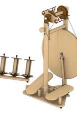 Lojan Buddy Spinning Wheel- Double Treadle
